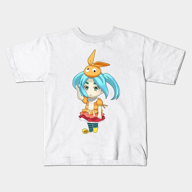 ononoki yotsugi Kids T-Shirt by miriart